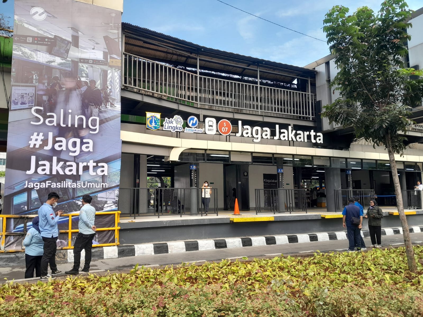 Halte Senen Sentral Ganti Nama Jadi Halte Jaga Jakarta, Simbol Ajakan Rawat Ibu Kota