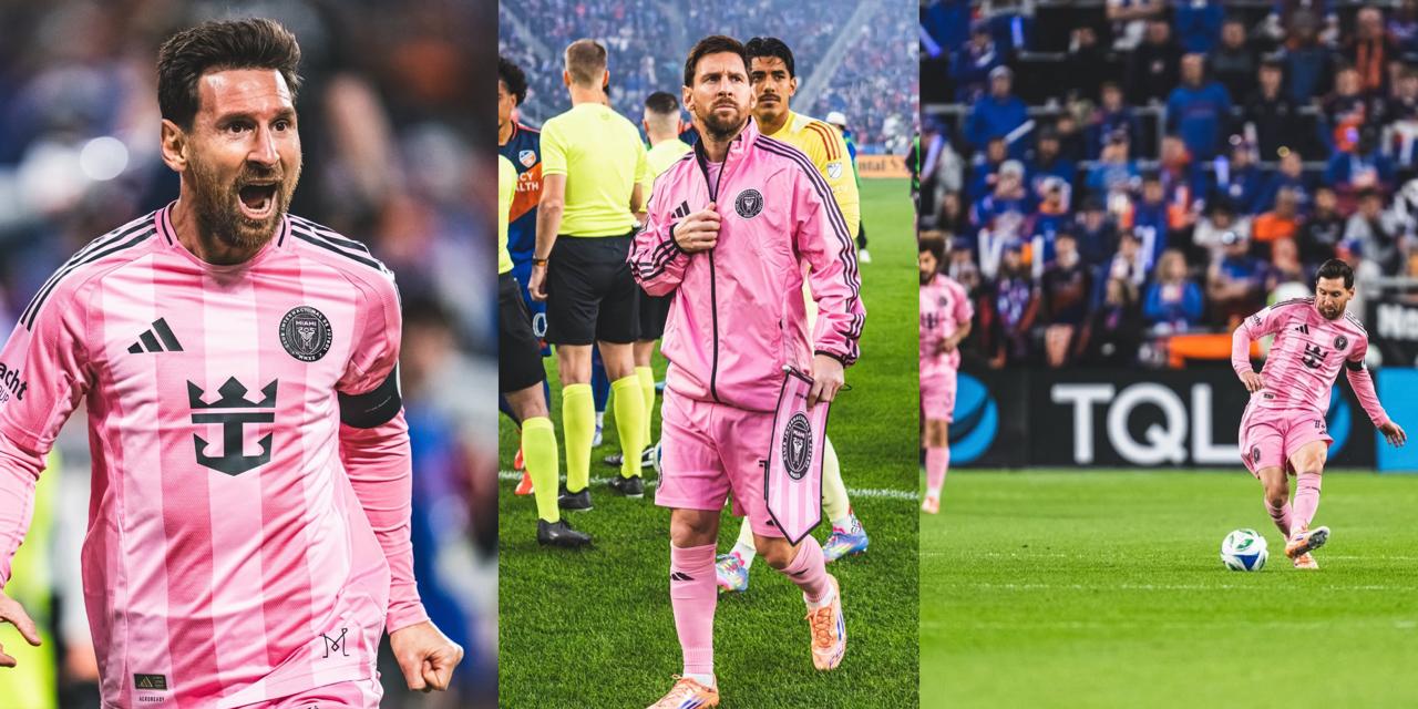 Rekor Baru! Messi Tembus 1.300 Kontribusi Gol Setelah Hancurkan Cincinnati 4–0