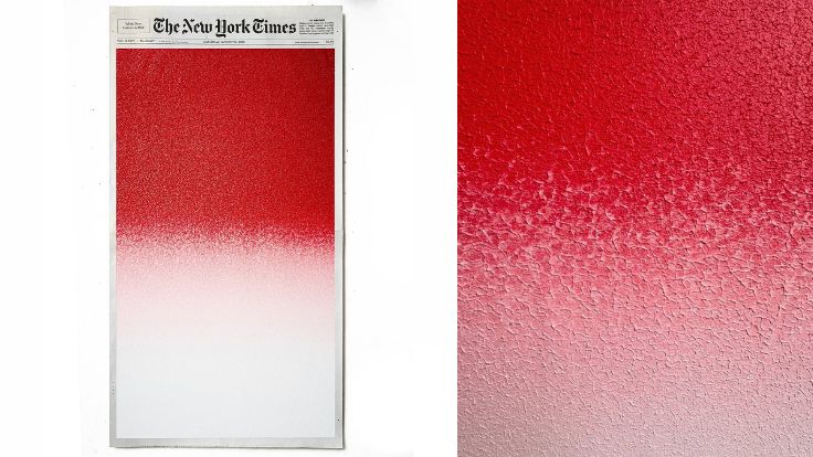 Seniman Jepang Sho Shibuya Sorot Krisis Indonesia Lewat Karya di Halaman Depan The New York Times