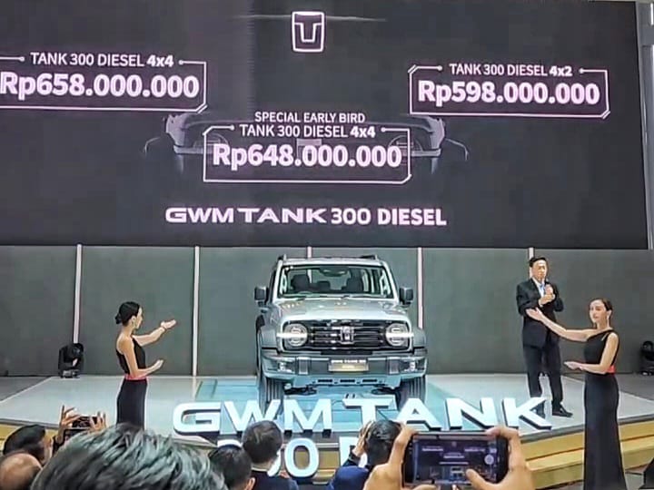 GWM Tank 300 Resmi Mengaspal, SUV Tangguh Bernuansa Retro dari Tiongkok