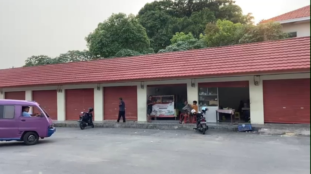 Meski Kios Gratis, Taman Kuliner Diambang Mangkrak 