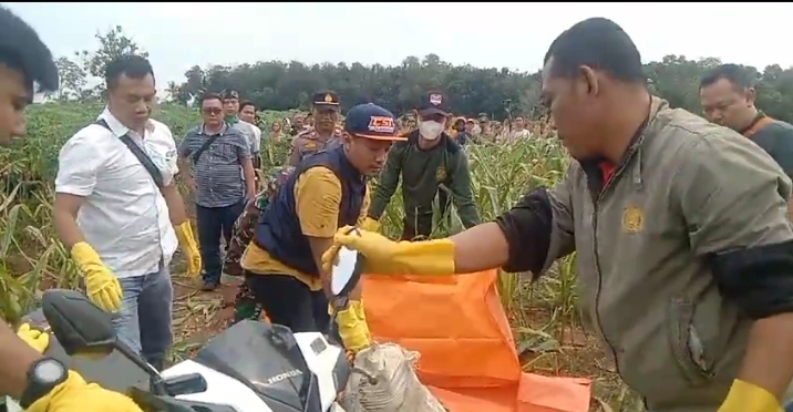 IRT Di Lampung Timur Ditemukan Wafat Terbungkus Karung