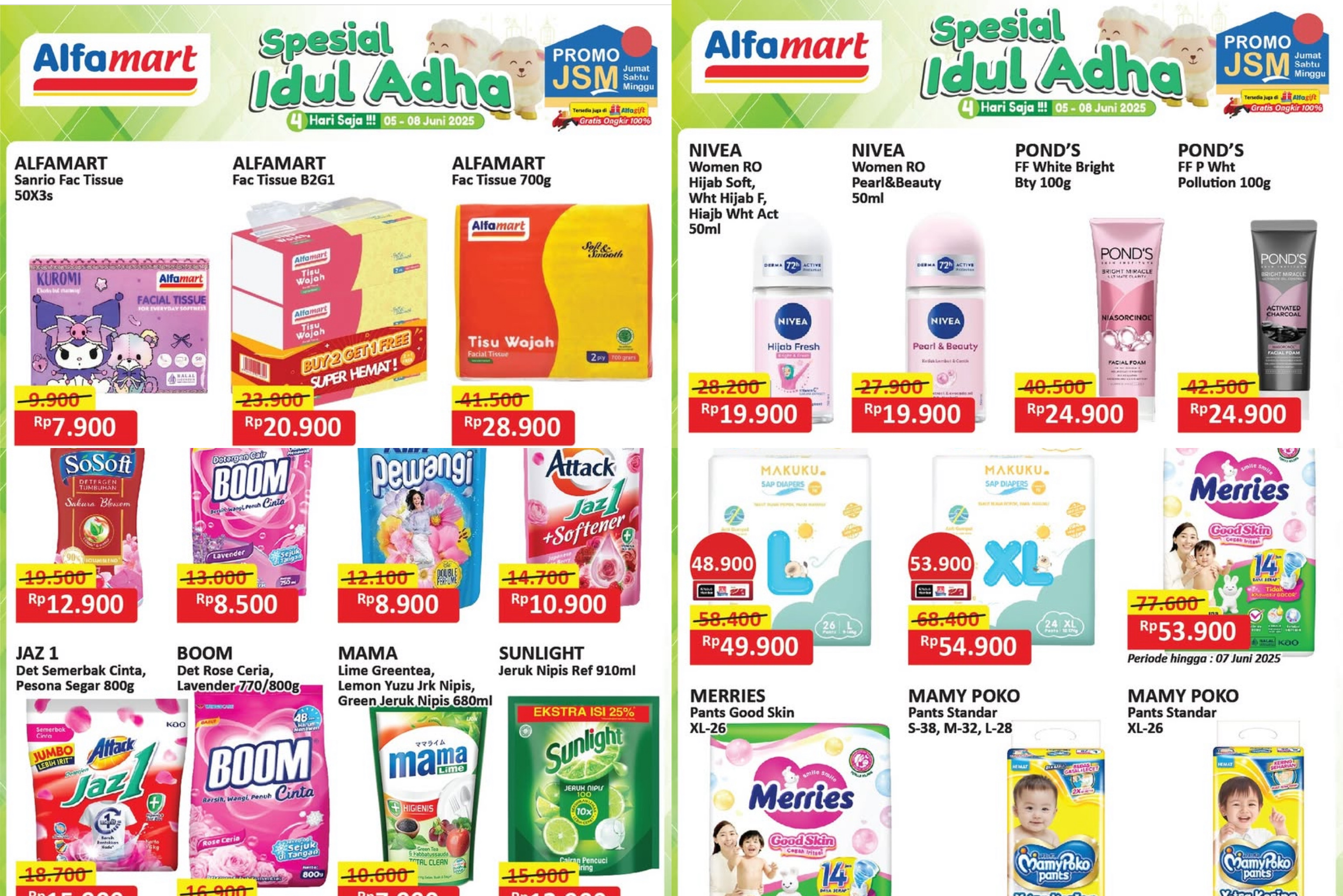 Spesial Idul Adha di Alfamart! Ini Produk Harga Hemat di Promo JSM 5–8 Juni 2025