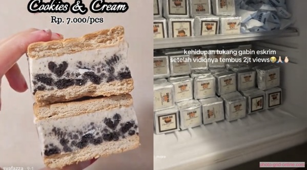 Kue Gabin Es Krim Viral di TikTok, Jajanan Jadul Kini Hadir dengan Rasa Kekinian