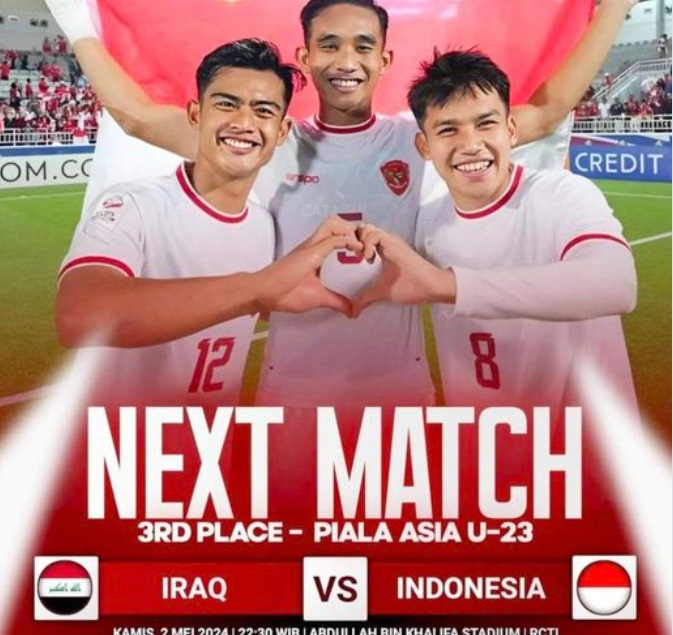 Piala AFC U-23 : Media Asing Lebih Soroti Laga Timnas Indonesia Vs Iraq, Ini Faktanya!