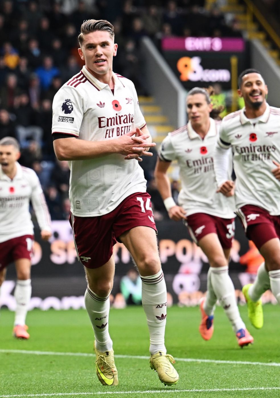 Arsenal Bungkam Burnley 2-0 di Turf Moor, Gyökeres dan Rice Jadi Pembeda