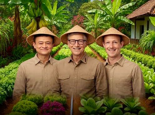 Bill Gates, Zuckerberg, Hingga Jack Ma Berpaling dari Teknologi ke Pertanian: Sektor yang Sedang Naik Tahta