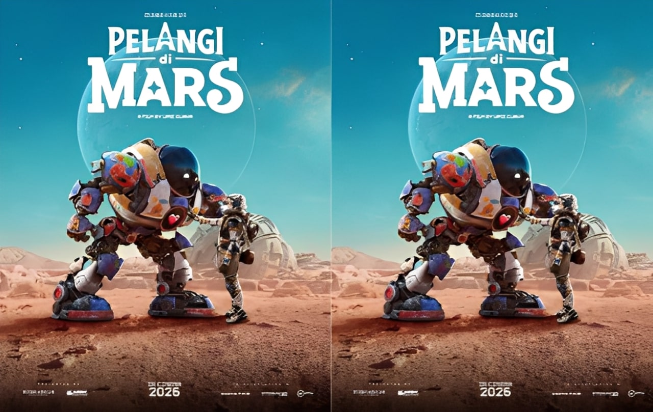 ‘Pelangi di Mars’: Film Sci-Fi Indonesia dengan Teknologi Canggih dan Cerita Harapan untuk Bumi 