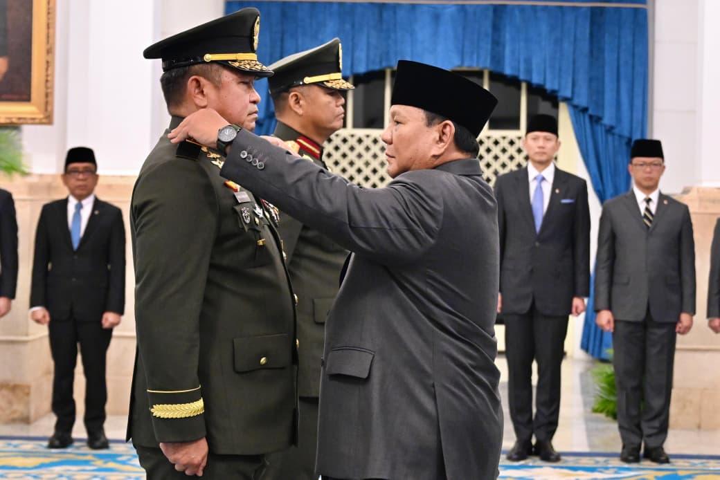 Maruli Simanjuntak Dilantik Sebagai Wakil Panglima TNI dan Kepala BNPP