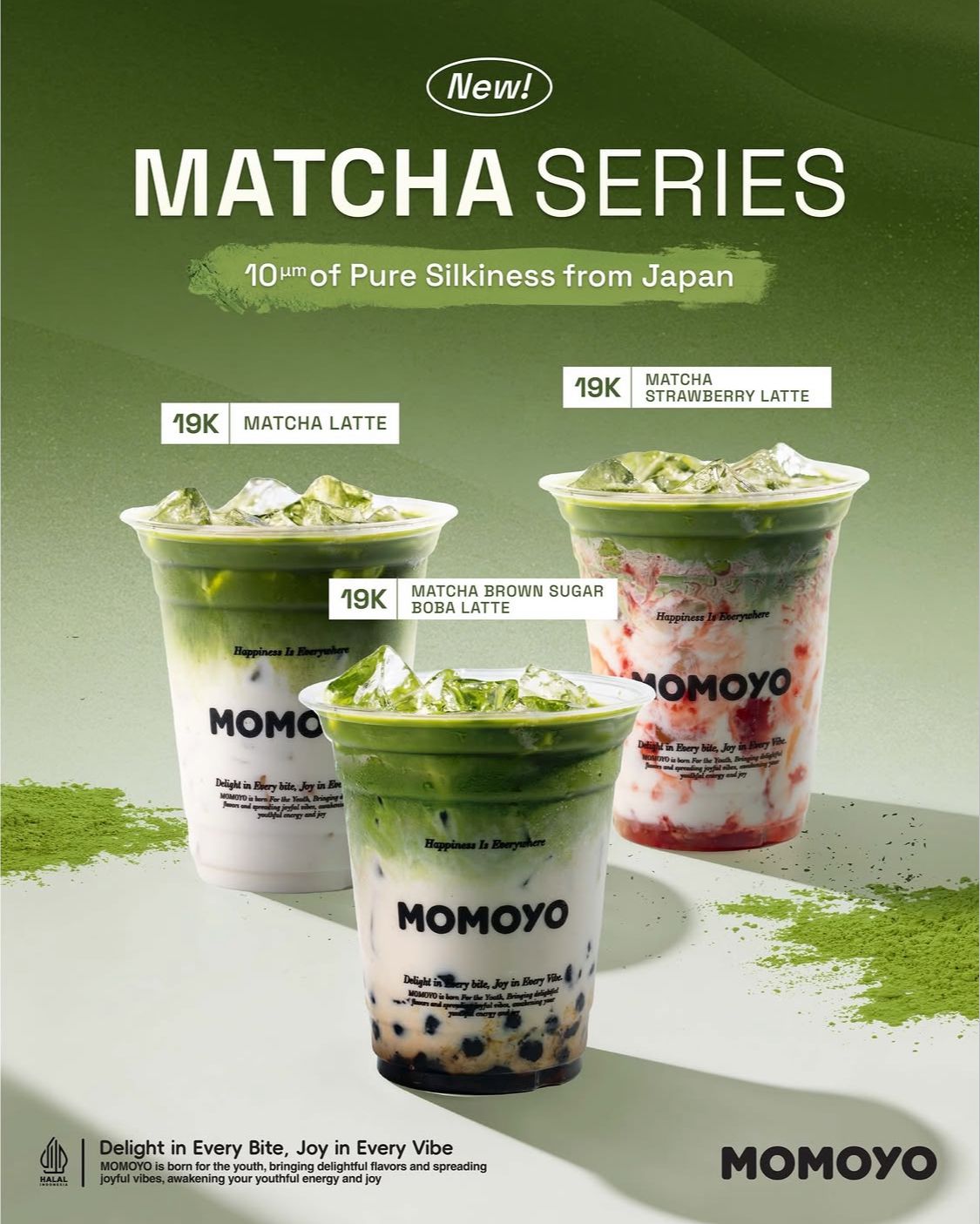 MOMOYO Hadirkan Menu Baru: MOMOYO Matcha Series
