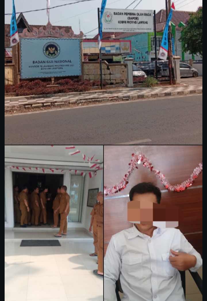 Kepala SPPG Tertangkap Tangan Curi Motor Di Seberang Kantor KPPG Lampung