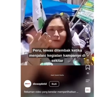Kandidat Gubernur di Peru Tewas Ditembak Saat Kampanye