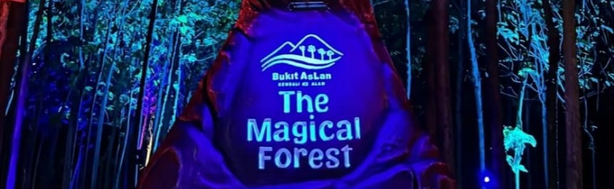 The Magical Forest Destinasi Instagramable di Bukit Aslan