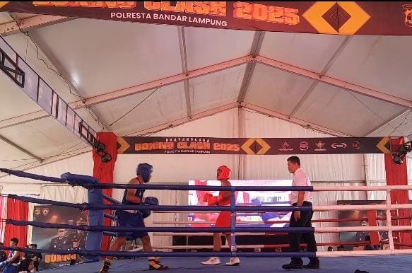 Bukan Tawuran, Ini Aksi 303 Petinju Muda di Bhayangkara Boxing Clash 2025