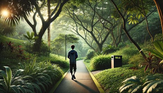 Berjalan dengan Keheningan, Trend Silent Walking yang Mengubah Cara Kita Berinteraksi dengan Alam