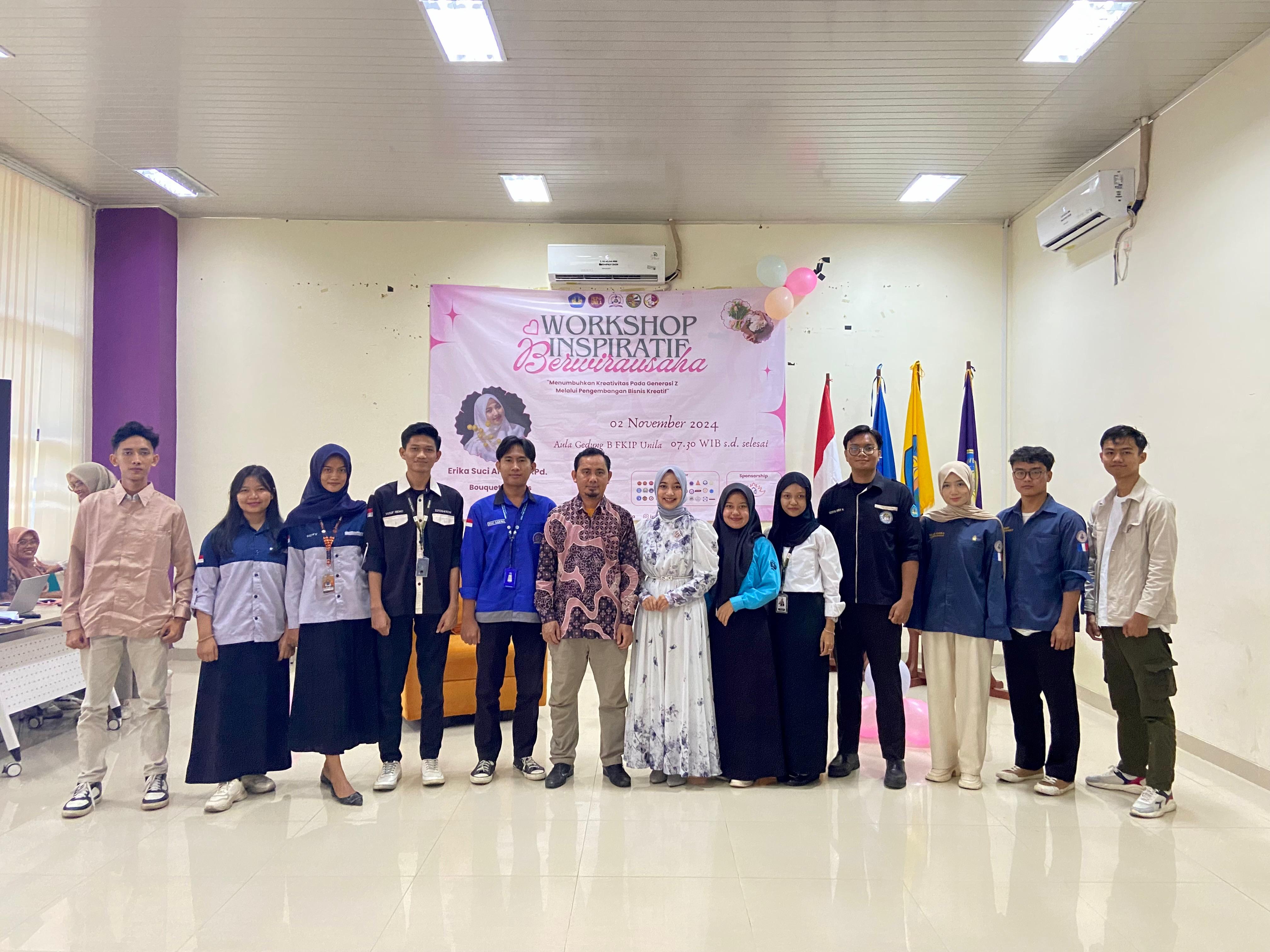 Workshop Inspiratif Berwirausaha: Mendorong Kreativitas Generasi Z di Unila