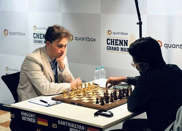 Keymer Panas Sejak Awal, Arjun Jadi Bayang-Bayang di Chennai GM 2025