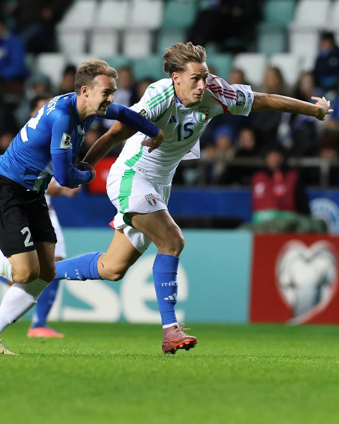 Italia Tundukkan Estonia 3-1, Retegui dan Esposito Jadi Bintang Kemenangan Azzurri