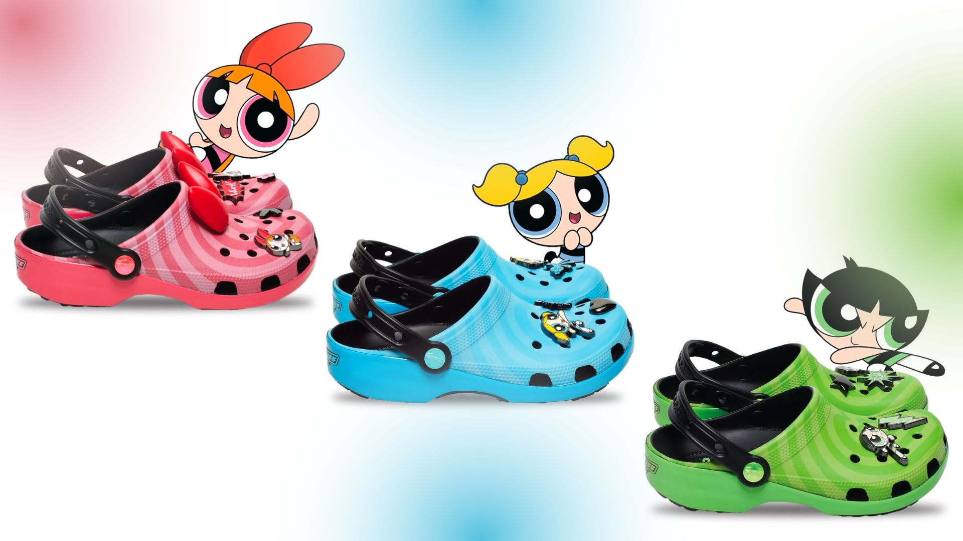 The Powerpuff Girls x Crocs Classic Clog: Koleksi Baru Rilis Oktober 2025