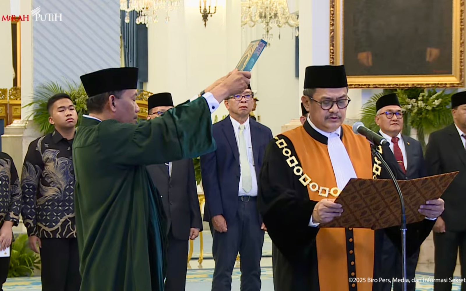 Prabowo Lantik Arif Satria Jadi Kepala BRIN, Amarulla Octavian Sebagai Wakilnya di Istana Negara