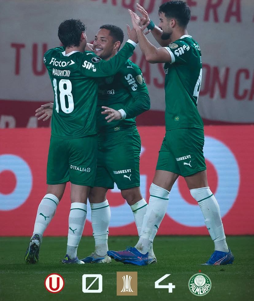 Copa Libertadores Palmeiras Hancurkan Universitario 4-0 di Leg Pertama 16 Besar