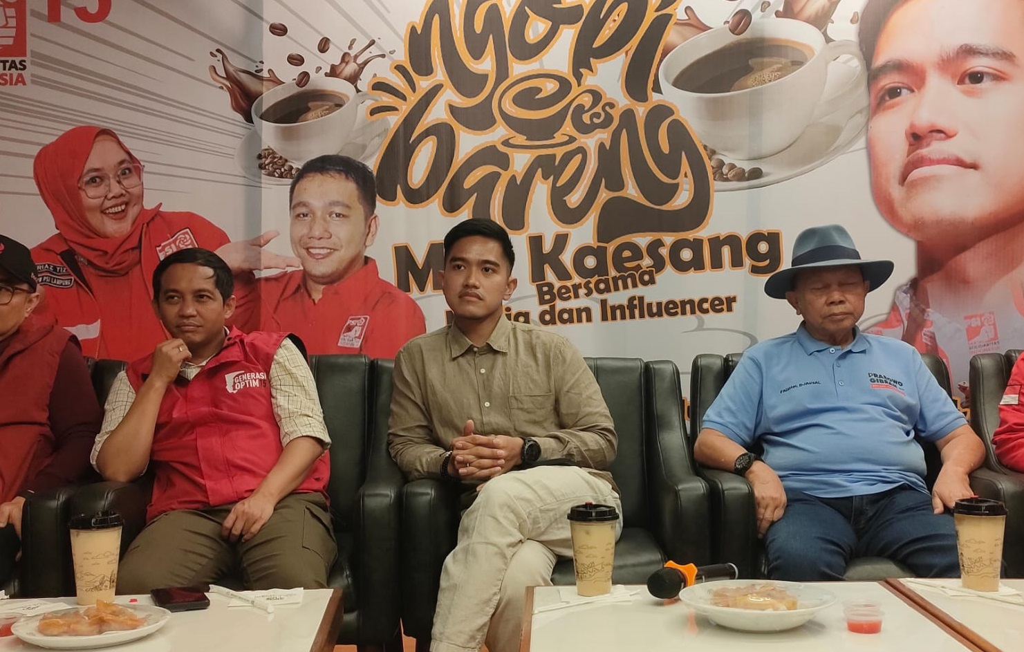 Sambangi Lampung, Kaesang Pangarep Targetkan Gibran Menang