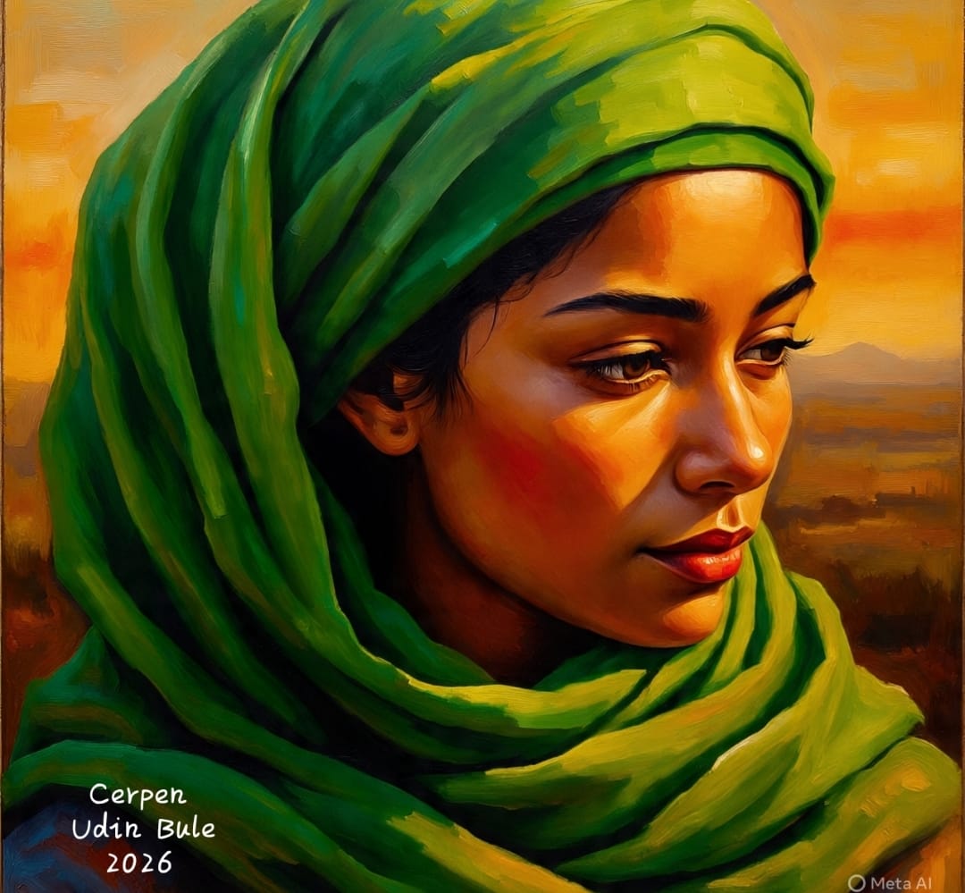 Bayangan itu Kupanggil 'Rotul Aliyah', Wanita Ayu BerKerudung Hijau