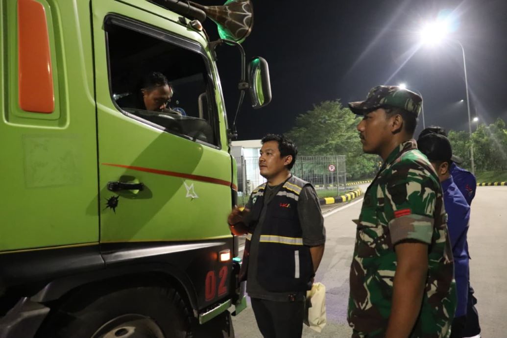 Cegah Kecelakaan Akibat Kantuk, BTB Toll dan HKA Sisir Pengendara Dini Hari