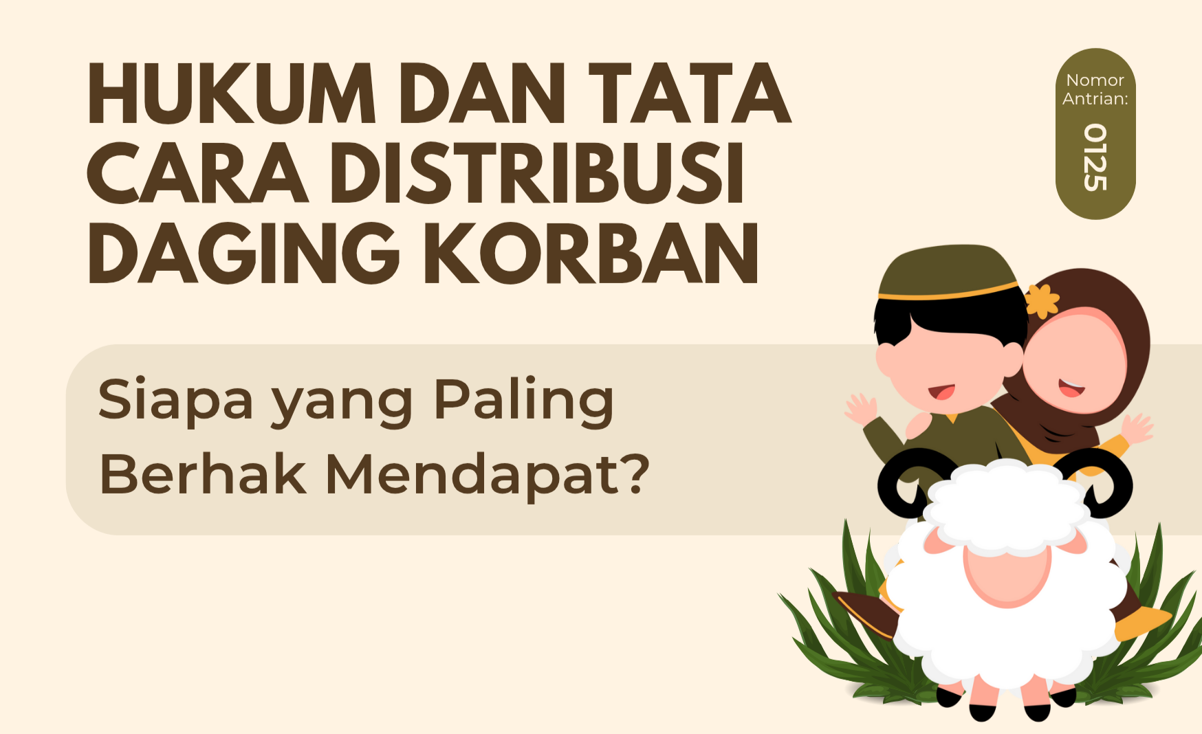 Hukum dan Tata Cara Distribusi Daging Korban, Siapa yang Paling Berhak Mendapat?
