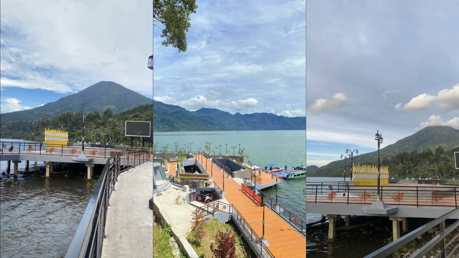 Wisata Pasar Tematik Danau Ranau Diserbu Ribuan Pengunjung Pada Libur Cuti Bersama 2025 