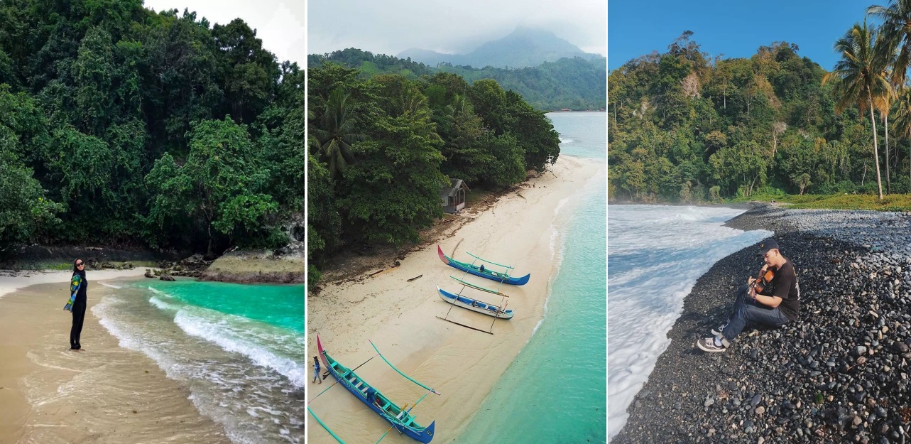 Tiga Pantai Teluk di Lampung Paling Cantik, Pantai Teluk Hantu Sedang Hits Dikunjungi