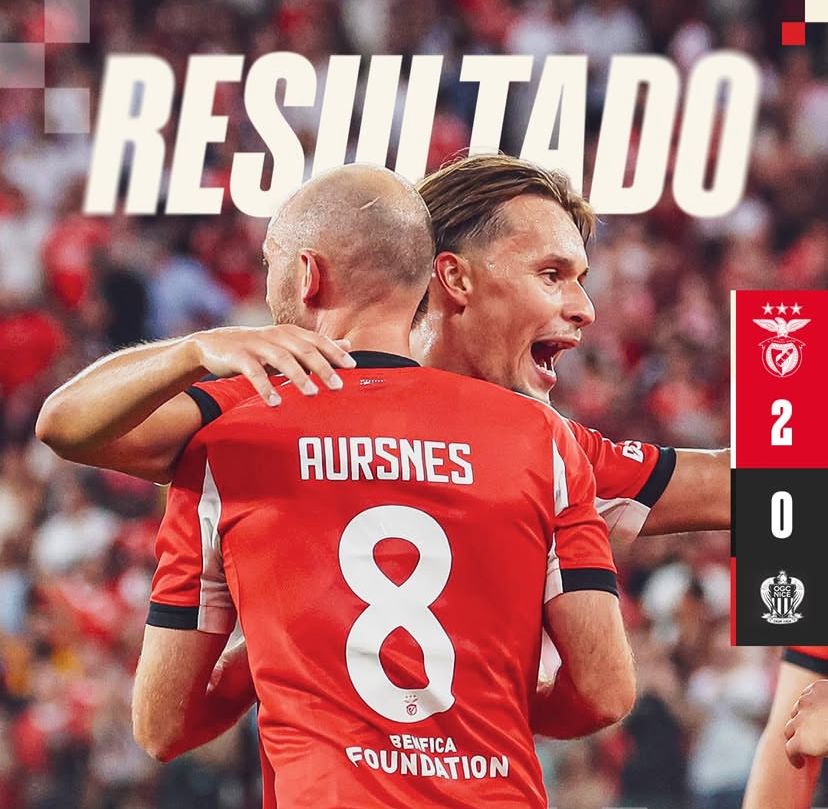 Kemenangan Penting Benfica atas Nice di Kualifikasi Liga Champions