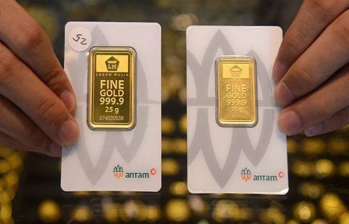 Emas Antam Turun Rp 2.000 pada 2 Oktober 2025