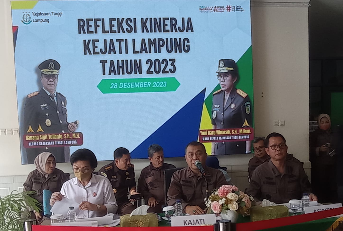 Kado Akhir Tahun 2023 : Kejati Umumkan 2 Tersangka Korupsi Hibah KONI Lampung