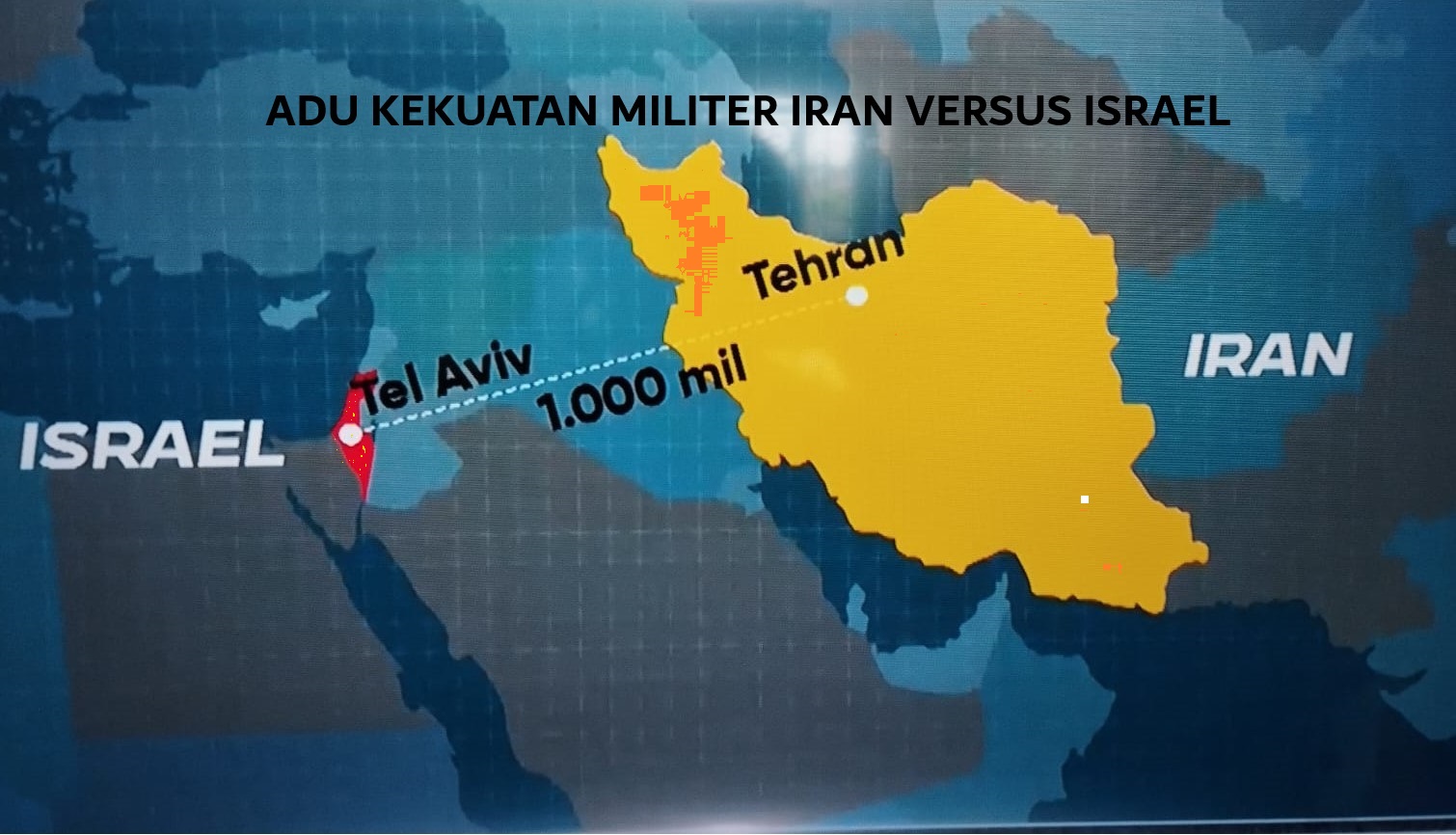 Adu Kekuatan Militer Iran Versus Israel, Siapa Paling Kuat ?