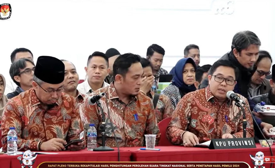 Saksi Golkar Protes, KPU RI Tunda Pembacaan Perolehan Suara DPR RI Dapil Lampung I