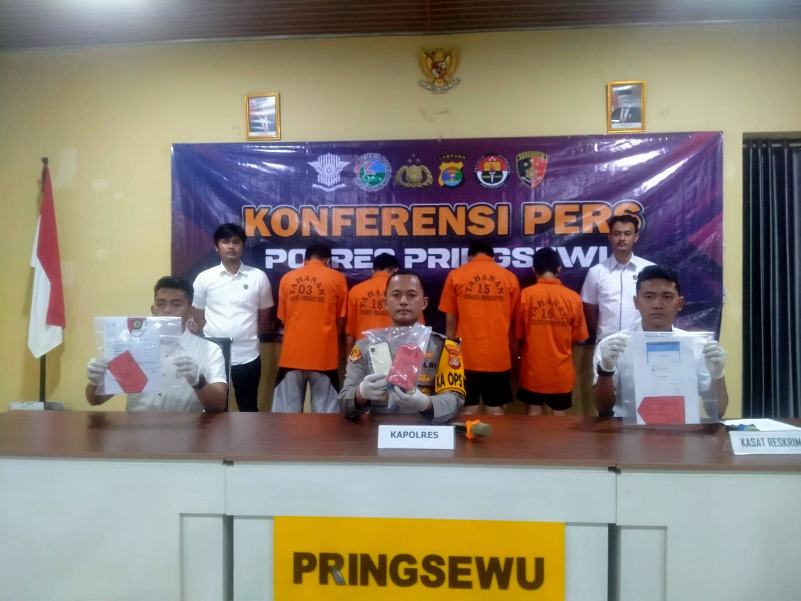 Pedagang Beras Di Pringsewu Tertipu Bukti Transfer Palsu