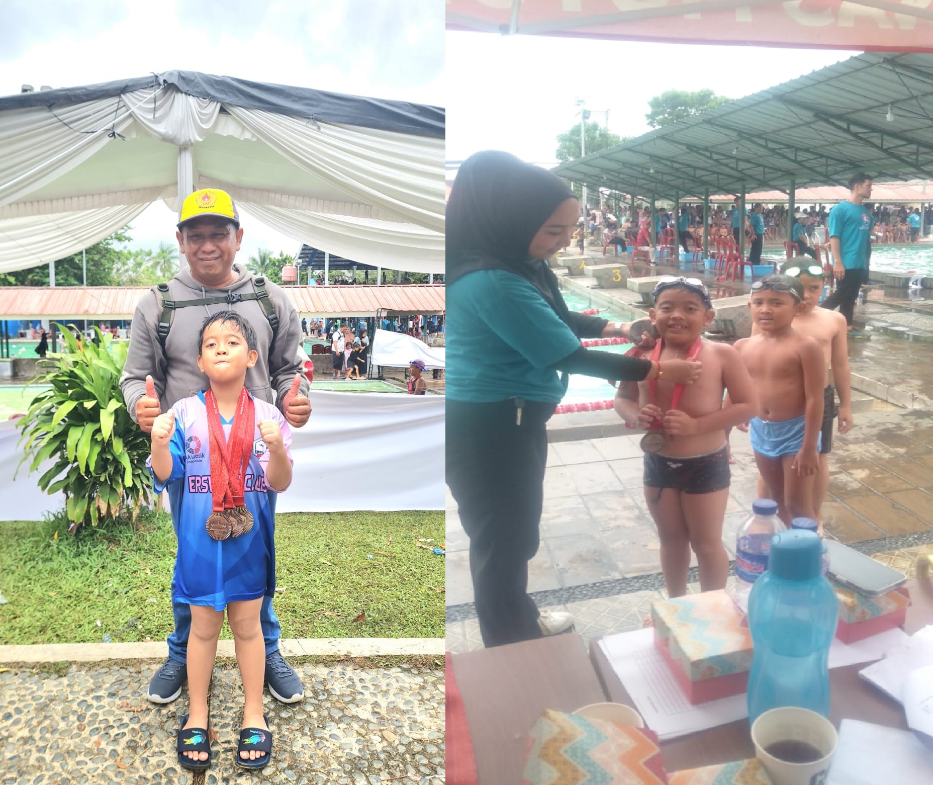 Perenang Cilik Asal Bandar Lampung Sabet Juara Renang Antar Pelajar, Ini Sosoknya