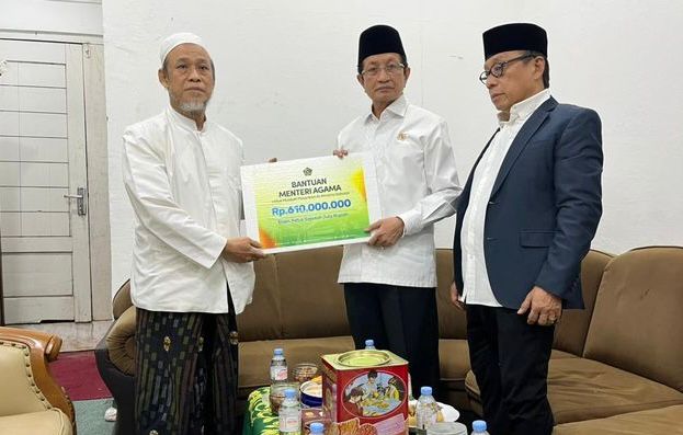 Kemenag Salurkan Rp610 Juta untuk Rehabilitasi Asrama Ponpes Al Khoziny Sidoarjo