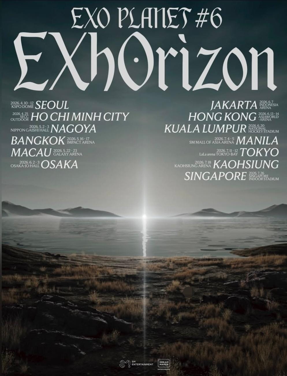 Kabar Bahagia Bagi EXO-L! Jadwal dan Harga Tiket Konser EXO Resmi Diumumkan Hari Ini