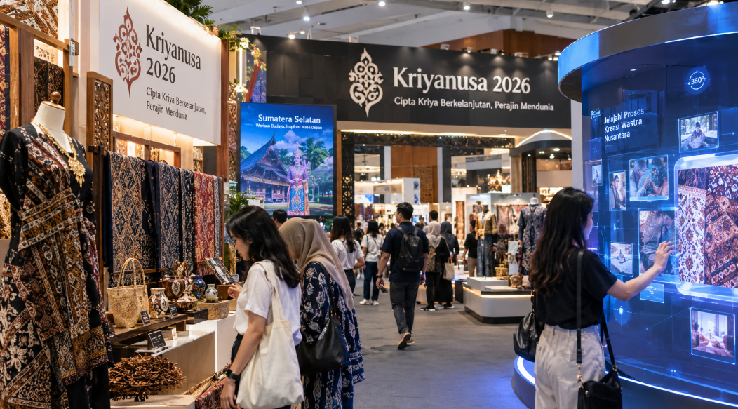 Bukan Sekadar Kerajinan, Kriyanusa 2026 Ajak Anak Muda Kenali Wastra Indonesia dengan Cara Modern
