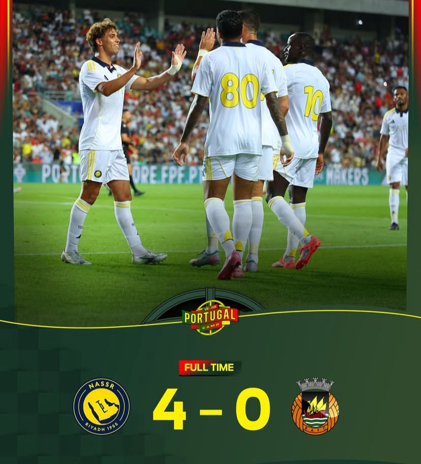 Kemenangan Telak Al Nassr atas Rio Ave, Ronaldo Cetak Hattrick!