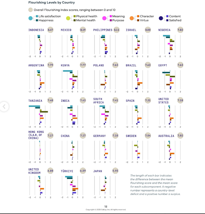 Indonesia Jadi Negara Paling Bahagia di Dunia Versi Global Flourishing Study 2024