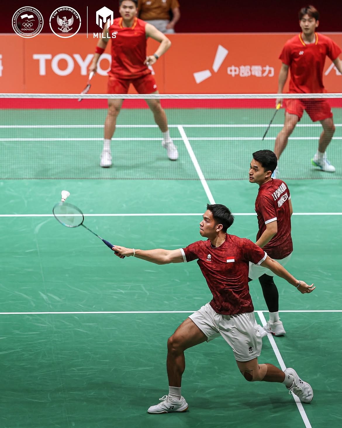 Leo dan Daniel Persembahkan Emas Ketiga Indonesia dari Ganda Putra Badminton