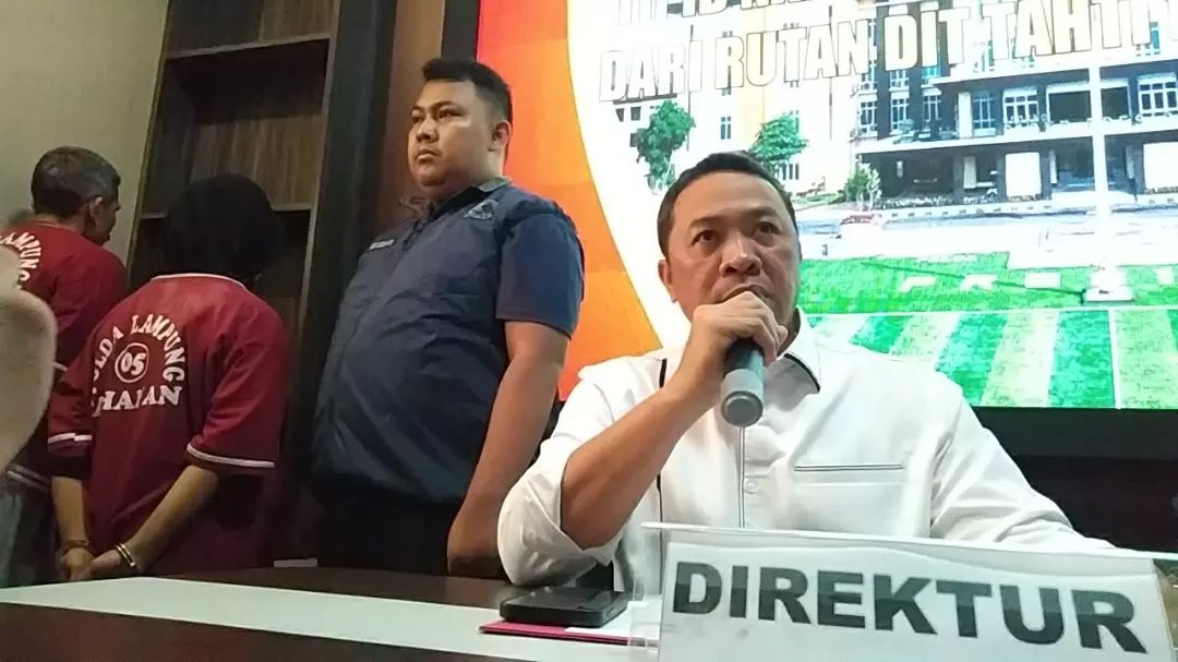 Dibalik Kaburnya 4 Tahanan Titipan Narkoba Polda Lampung, Ditres Narkoba Beber Sosok Aktornya