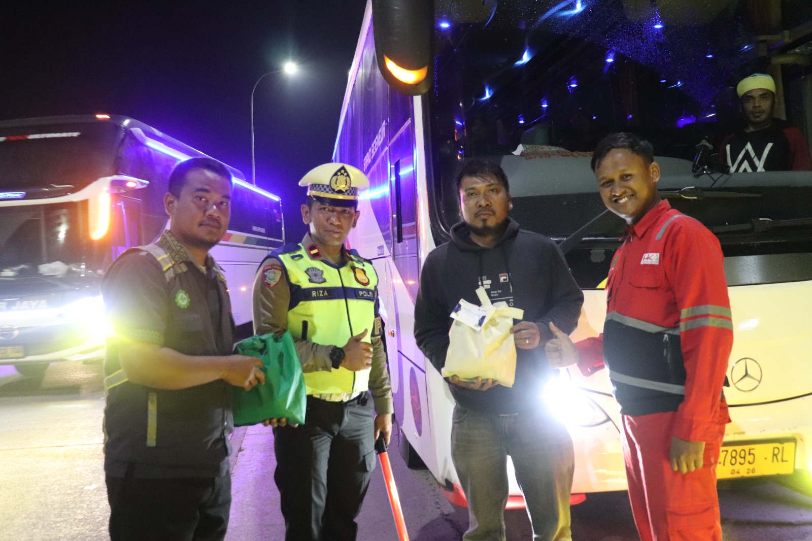 Antisipasi Microsleep saat Mudik Lebaran 2026, Pengelola Tol Bakauheni–Terbanggi Besar Gelar Operasi Dini Hari