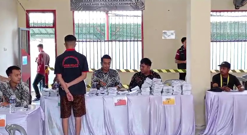 Warga Binaan Lapas dan Rutan Bandar Lampung Salurkan Hak Suara di Pemilu 2024