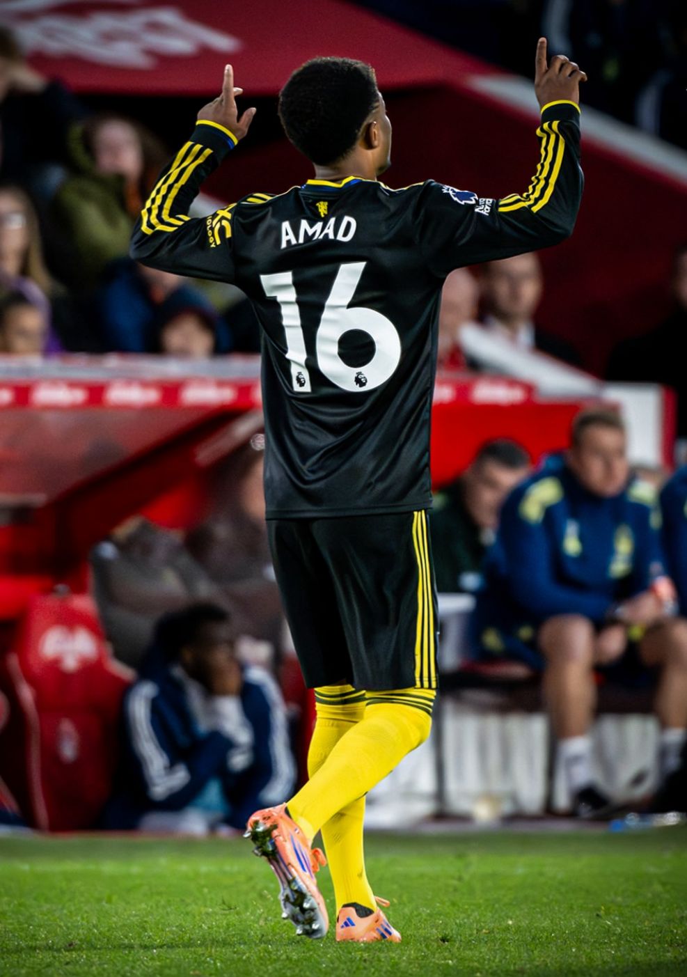 Gol Spektakuler Amad Diallo Selamatkan MU dari Kekalahan Lawan Nottingham Forest