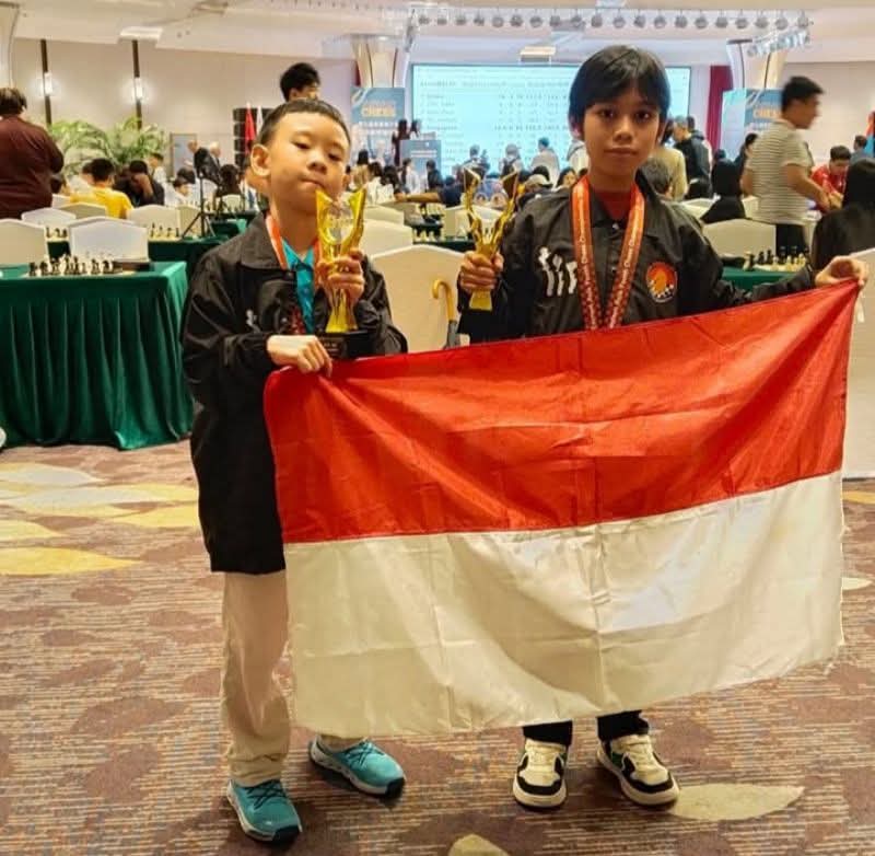 Merah Putih di Puncak Asia Timur: Bocah Indonesia Rebut Medali Emas Lawan Dominasi Tiongkok