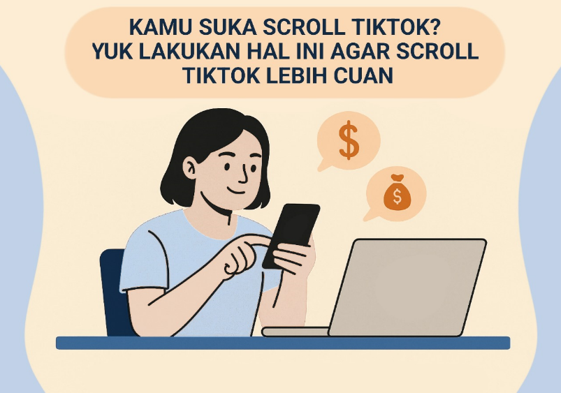 Kamu Suka Scroll TikTok? Yuk Lakukan Hal Ini agar Scroll TikTok Lebih Cuan